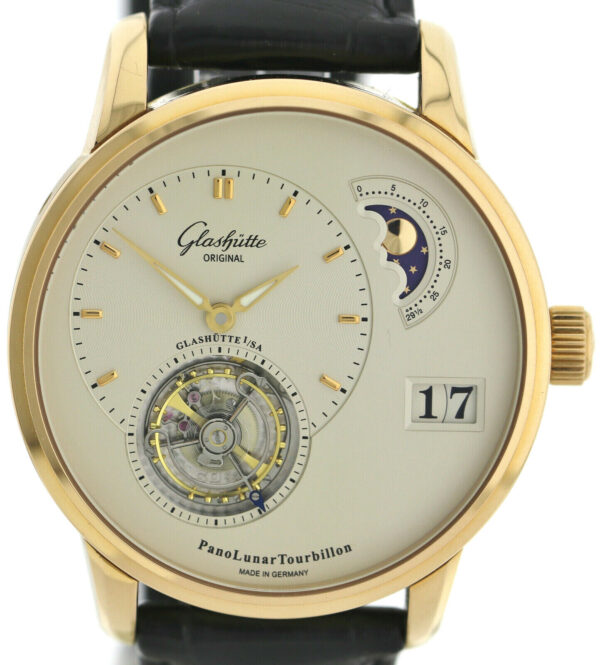 Glashütte Original Pano Lunar Tourbillon Ref. 1-93-02-05-05-04 Fullset NP 99600