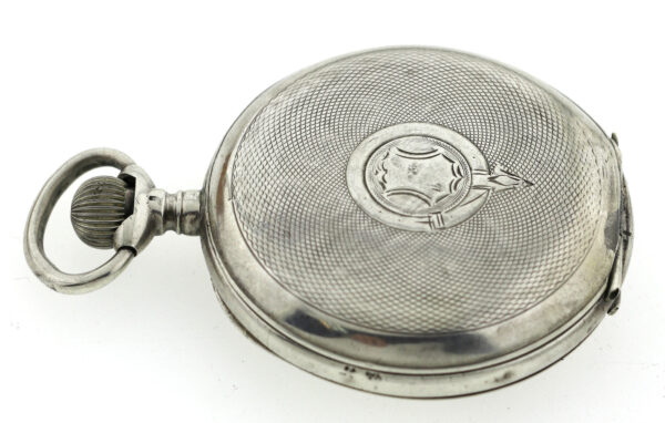 ¼ Repetition 1 Hammer 875 Silber Herren Taschenuhr Savonette 3 Deckel  52mm 103g – Bild 4