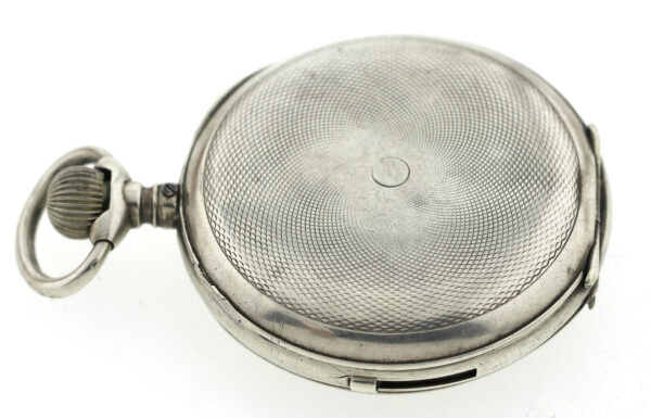 ¼ Repetition 1 Hammer 875 Silber Herren Taschenuhr Savonette 3 Deckel  52mm 103g – Bild 7