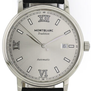Montblanc Tradition Herren Uhr Edelstahl Automatic Ø40mm Ref.127769-7542 Fullset