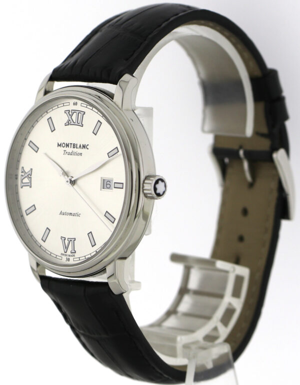 Montblanc Tradition Herren Uhr Edelstahl Automatic Ø40mm Ref.127769-7542 Fullset – Bild 7