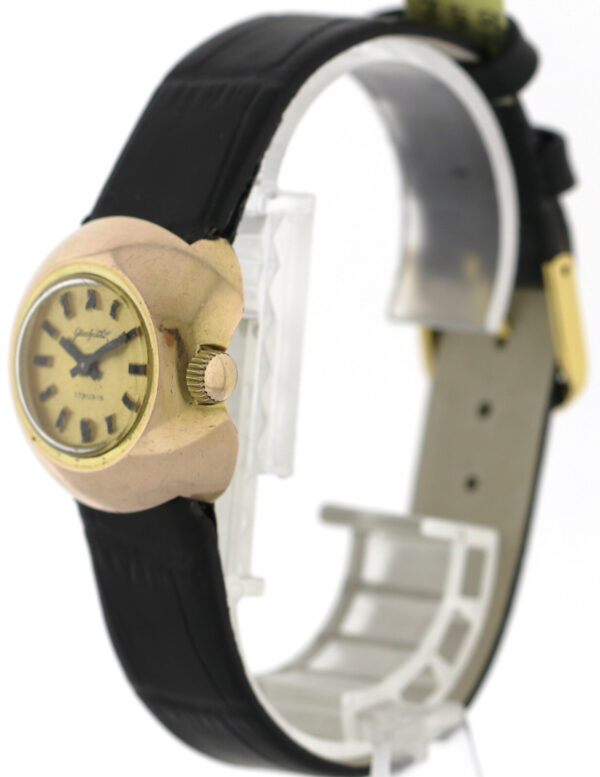 GUB Glashütte Jumbo Vintage Damenuhr 70er Kal. 9-20 Ø 29mm Handaufzug – Bild 4