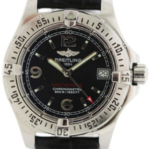Breitling Colt Oceane Chronometer 500M Stahl Quarz Damenenuhr Ref. A77380 Ø34mm