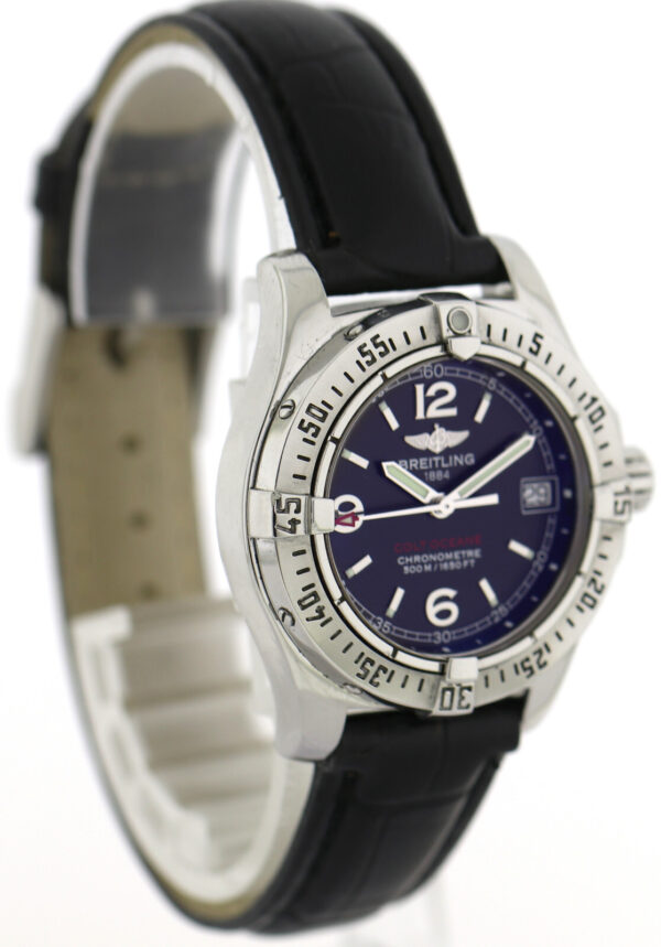Breitling Colt Oceane Chronometer 500M Stahl Quarz Damenenuhr Ref. A77380 Ø34mm – Bild 4