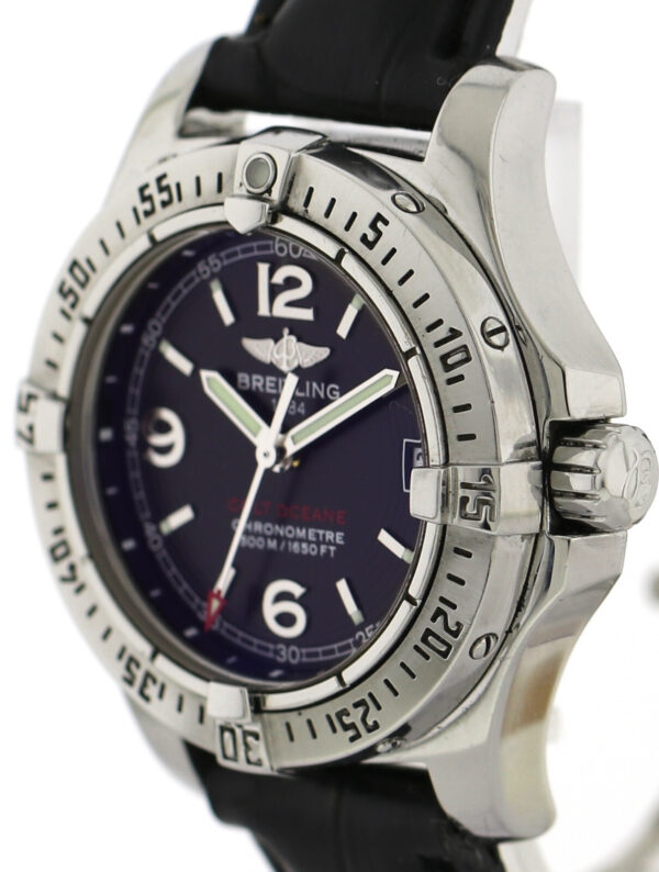 Breitling Colt Oceane Chronometer 500M Stahl Quarz Damenenuhr Ref. A77380 Ø34mm – Bild 5