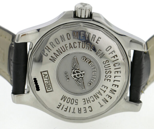 Breitling Colt Oceane Chronometer 500M Stahl Quarz Damenenuhr Ref. A77380 Ø34mm – Bild 8
