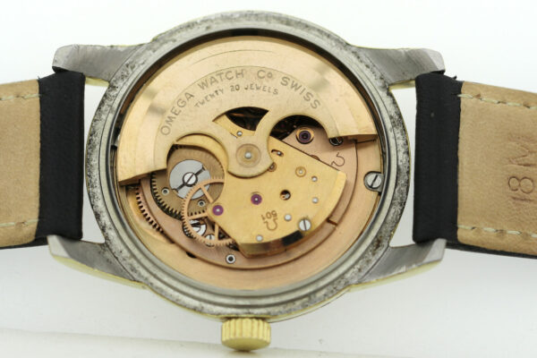 Omega Black Beauty Goldhaube Vintageuhr Automatic Ref.2846-2848 Kal.501 aus 1958 – Bild 8