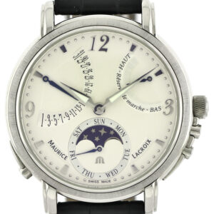 Maurice Lacroix Masterpiece retrograde Calendrier Moonphase Ref. MP 7078  43,5mm