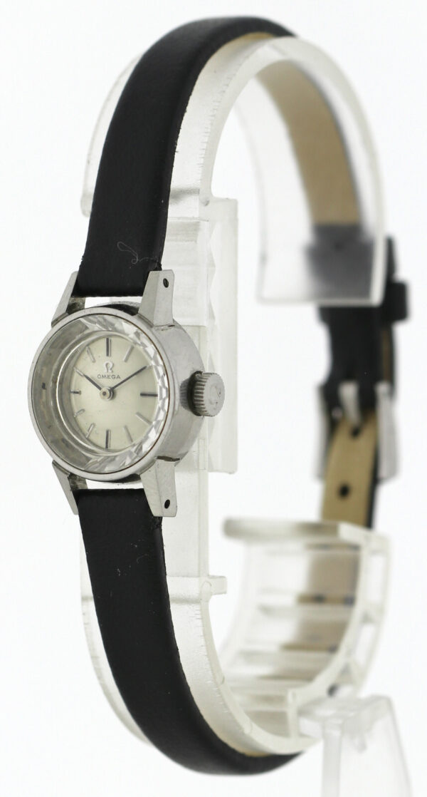 Omega Vintage Damenarmbanduhr, Handaufzug Kal 483 Ref. 511.088 aus 1962 – Bild 4