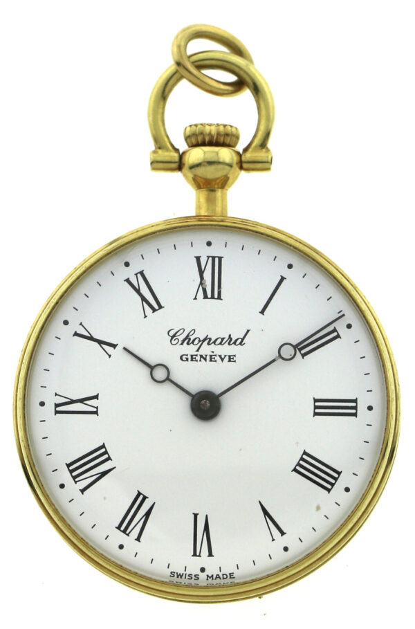 Chopard Genéve Vintage Damen- Taschenuhr Ref. 3021 in 750 Gold Handaufzug