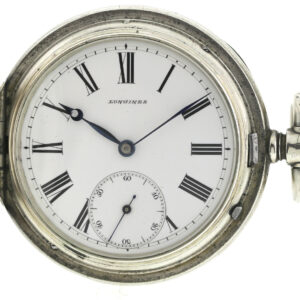 Longines Gold Medal Paris Herren-Savonette Sprungdeckel Taschenuhr Ø49mm 101,9g