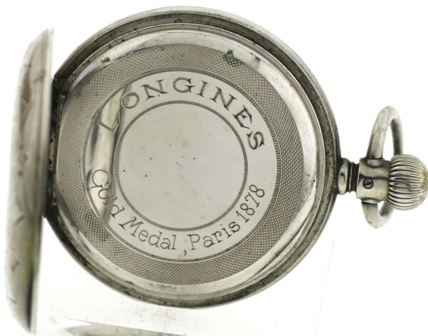 Longines Gold Medal Paris Herren-Savonette Sprungdeckel Taschenuhr Ø49mm 101,9g – Bild 9