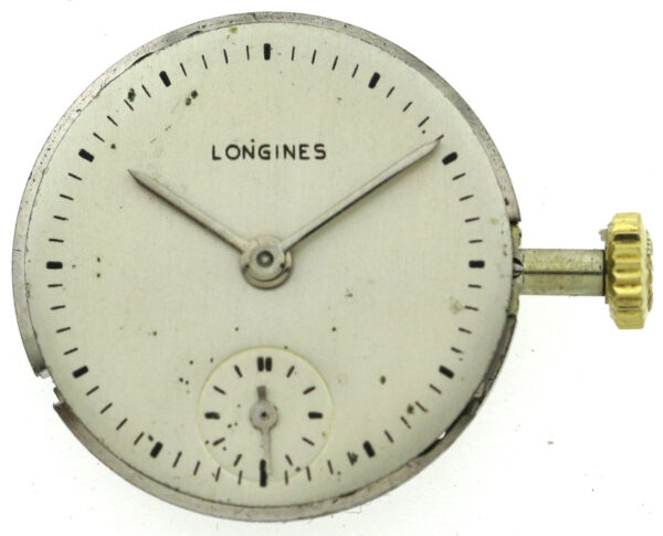 Longines Vintage Armbanduhr 14k (585) Gold  Diamantbesatz ca.29mm ca. 50er – Bild 10