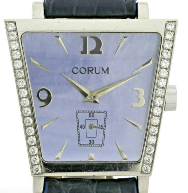 Corum Big Trapeze Diamonds Brillant Edelstahl MOP Dial 40 mm Ref. 106.406.47