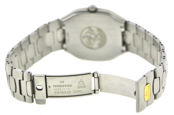 Omega Seamaster Polaris Multifunktion Stahl/750/18k Gold Quartz Uhr 36x32 Unisex – Bild 9