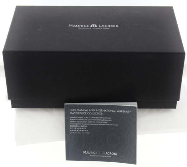 Maurice Lacroix Masterpiece Skelett Ruthenium Ref. MP7228 Fullset aus 11/2020 – Bild 11
