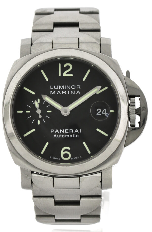 Panerai Luminor Marina Ref. PAM 00050, OP6690 40mm Herrenuhr Edelstahl Automatic – Bild 2