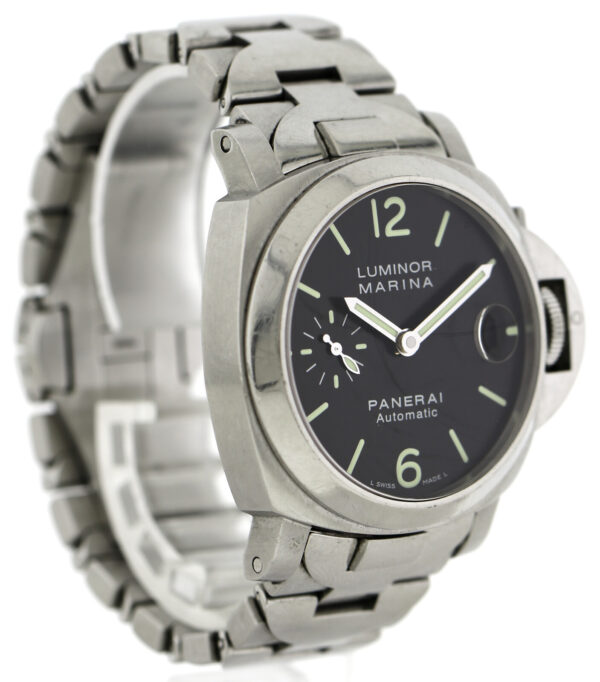 Panerai Luminor Marina Ref. PAM 00050, OP6690 40mm Herrenuhr Edelstahl Automatic – Bild 3