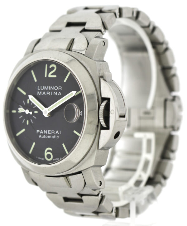Panerai Luminor Marina Ref. PAM 00050, OP6690 40mm Herrenuhr Edelstahl Automatic – Bild 4
