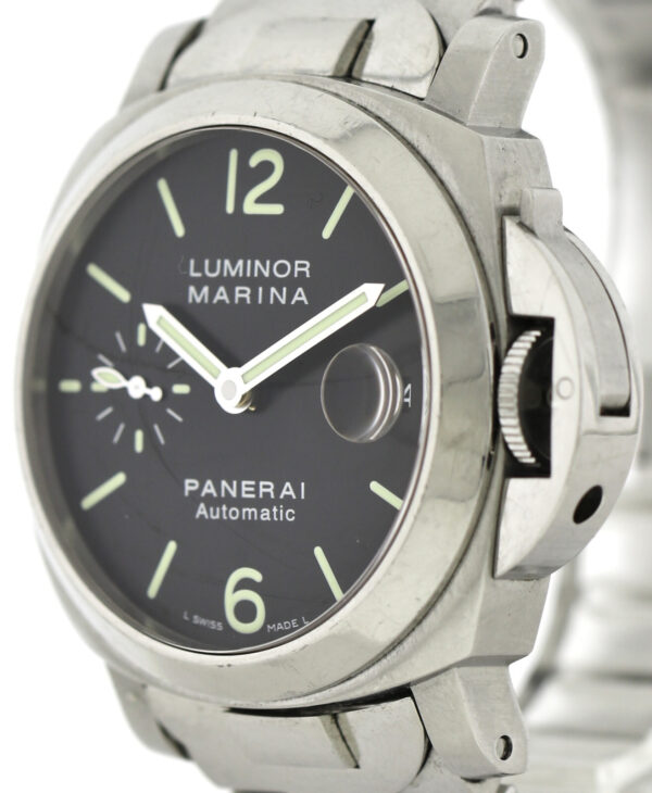 Panerai Luminor Marina Ref. PAM 00050, OP6690 40mm Herrenuhr Edelstahl Automatic – Bild 6