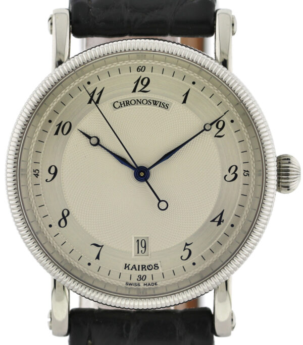 Chronoswiss Kairos Automatik Edelstahl mit Glasboden Ref. CH2823 Fullset Ø38mm