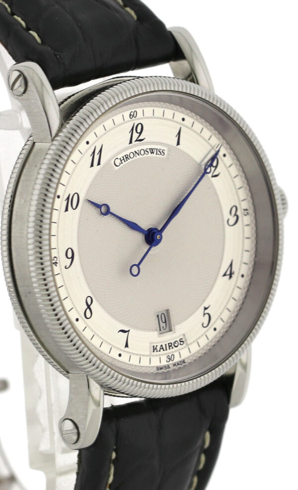 Chronoswiss Kairos Automatik Edelstahl mit Glasboden Ref. CH2823 Fullset Ø38mm – Bild 2