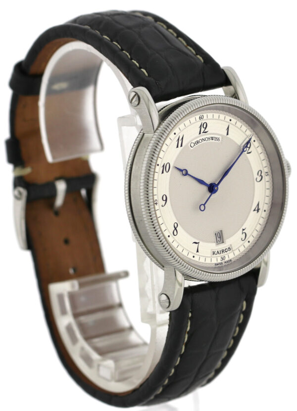 Chronoswiss Kairos Automatik Edelstahl mit Glasboden Ref. CH2823 Fullset Ø38mm – Bild 3