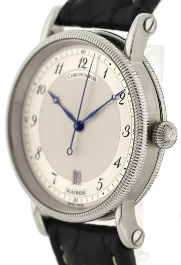 Chronoswiss Kairos Automatik Edelstahl mit Glasboden Ref. CH2823 Fullset Ø38mm – Bild 4