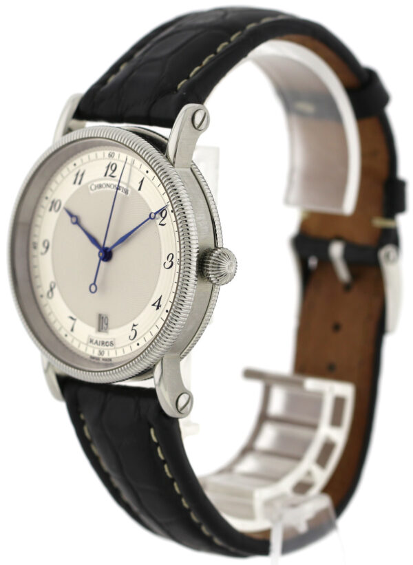 Chronoswiss Kairos Automatik Edelstahl mit Glasboden Ref. CH2823 Fullset Ø38mm – Bild 5