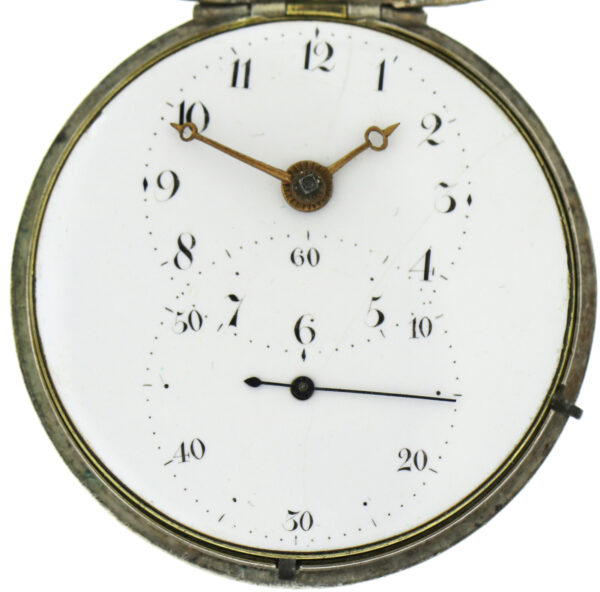 Dalrymple Doppel Gehäuse Spindel Uhr wohl Beobachtungsuhr stoppbare Sekunde