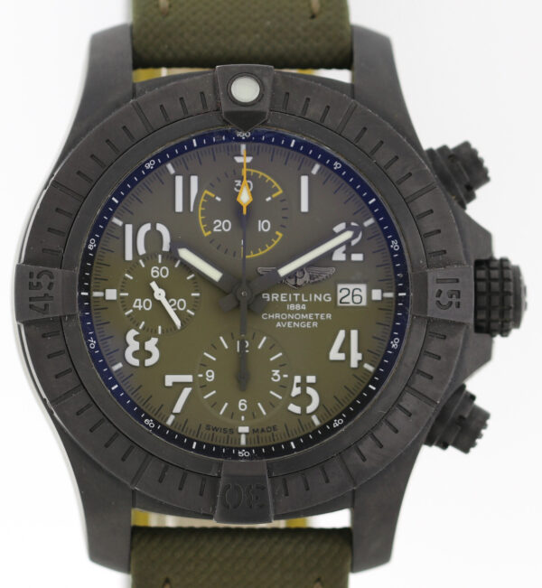 Breitling Avenger Chronograph 45 Night Mission Automatik Ref.V13370 Fullset 2022 – Bild 2