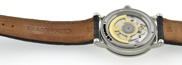 Chronoswiss Kairos Automatik Edelstahl mit Glasboden Ref. CH2823 Fullset Ø38mm – Bild 8