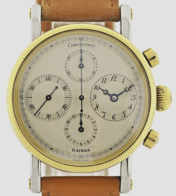 Chronoswiss Kairos Herren-Chronograph in Stahl/ 18k Gold Ref. CH7522 ~2000 Ø38mm – Bild 2