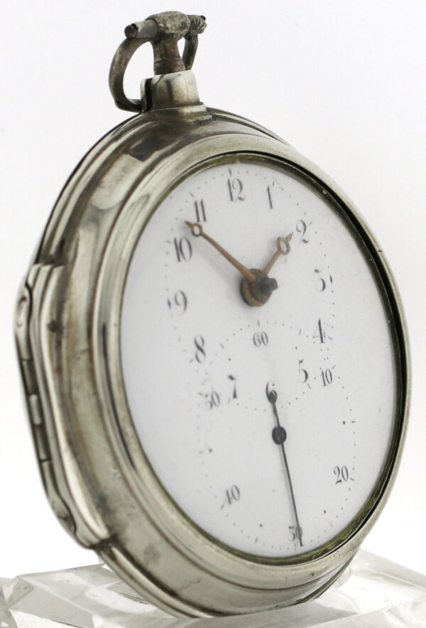 Dalrymple Doppel Gehäuse Spindel Uhr wohl Beobachtungsuhr stoppbare Sekunde – Bild 6