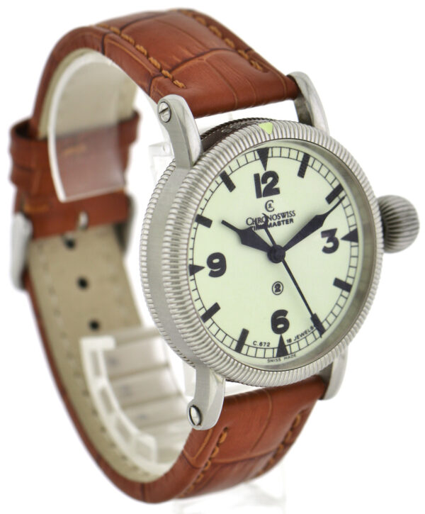 Chronoswiss Timemaster Ref. CH 6233 Superluminova- Leuchtzifferblatt – Bild 3