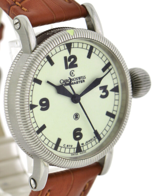 Chronoswiss Timemaster Ref. CH 6233 Superluminova- Leuchtzifferblatt – Bild 5