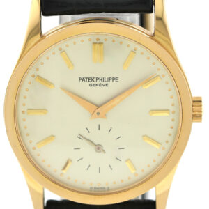 Patek Philippe Calatrava Vintage Herruhr Ref.3796 Kal. 215- 750 Rosègold