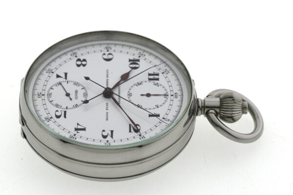 Ulysse Nardin Chronometre Chronograph Rattrapante B-Uhr Beobachtungsuhr Ø64mm – Bild 4
