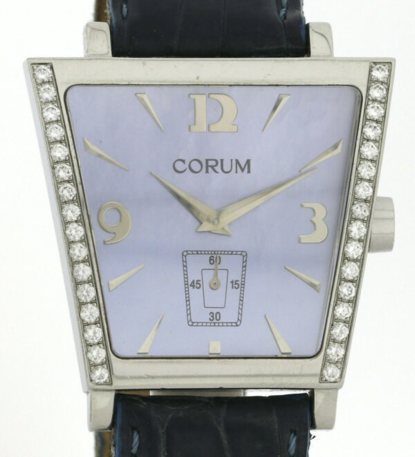 Corum Big Trapeze Diamonds Brillant Edelstahl MOP Dial 40 mm Ref. 106.406.47 – Bild 3