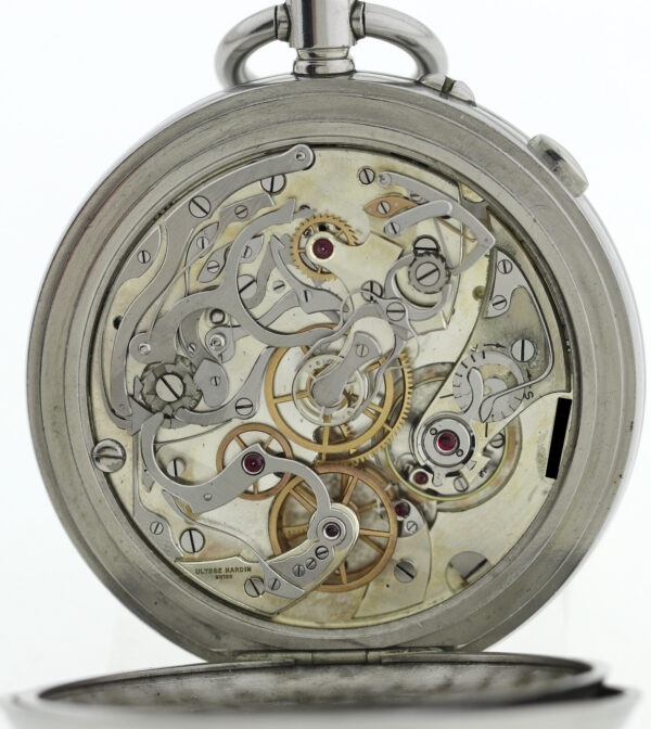 Ulysse Nardin Chronometre Chronograph Rattrapante B-Uhr Beobachtungsuhr Ø64mm – Bild 11