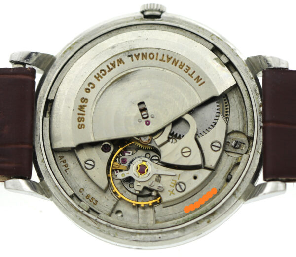 IWC Schaffhausen Vintage Automatik Herrenuhr Ref.  603A Cal. 853 1961  Edelstahl – Bild 10