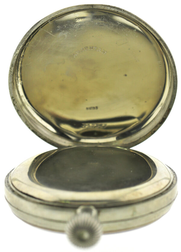 Doxa Auto- Einbauuhr Borduhr für Oldtimer 1900- 1930  65,5mm Argentan/ Neusilber – Bild 5