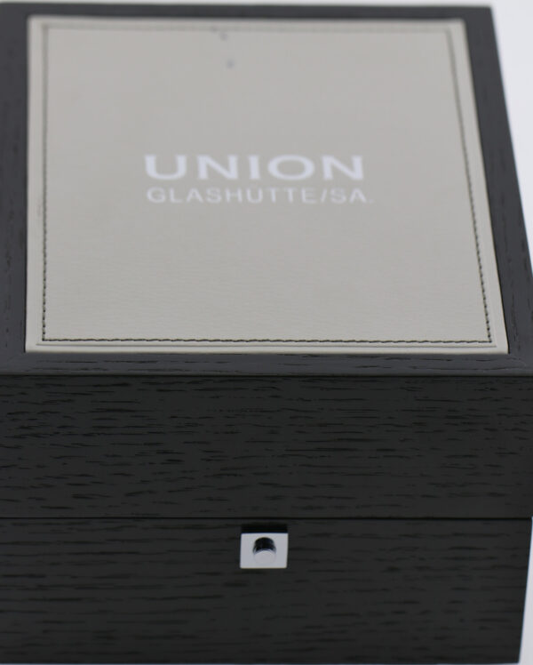 Union Glashütte Viro Herren Chronograph Stahl Ø43mm Ref. D001.414 Box Papiere – Bild 12