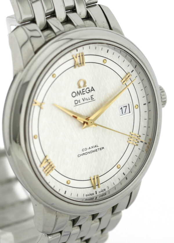 Omega De Ville Prestige Automatic Herrenuhr Co-Axial Ref. 4241 Edelstahl Fullset – Bild 3