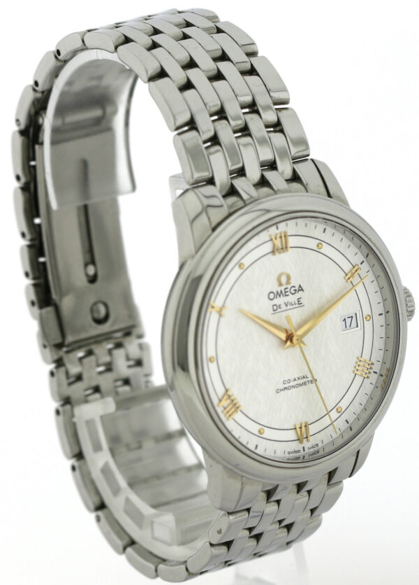 Omega De Ville Prestige Automatic Herrenuhr Co-Axial Ref. 4241 Edelstahl Fullset – Bild 4