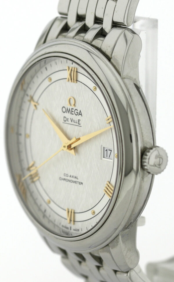 Omega De Ville Prestige Automatic Herrenuhr Co-Axial Ref. 4241 Edelstahl Fullset – Bild 5