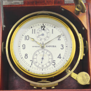 Kirowa Russisches Marinechronometer Schiffschronometer 56h- Auf- und Ab- Uhr