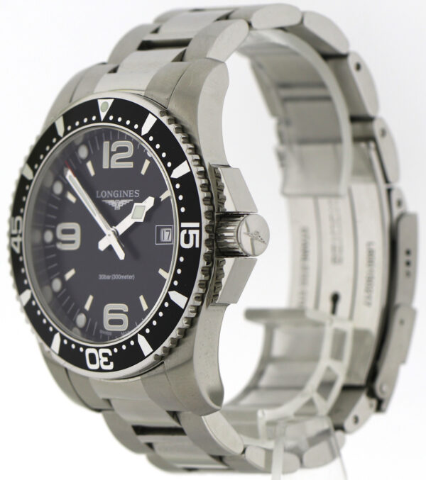 Longines Hydro Conquest Herrenuhr Quarz Ref. L3.840.4 Edelstahl Fullset Ø44mm – Bild 6