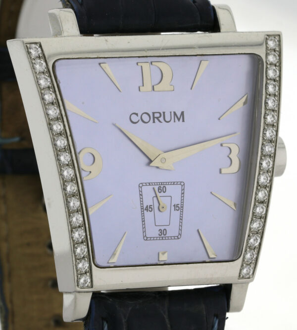 Corum Big Trapeze Diamonds Brillant Edelstahl MOP Dial 40 mm Ref. 106.406.47 – Bild 4