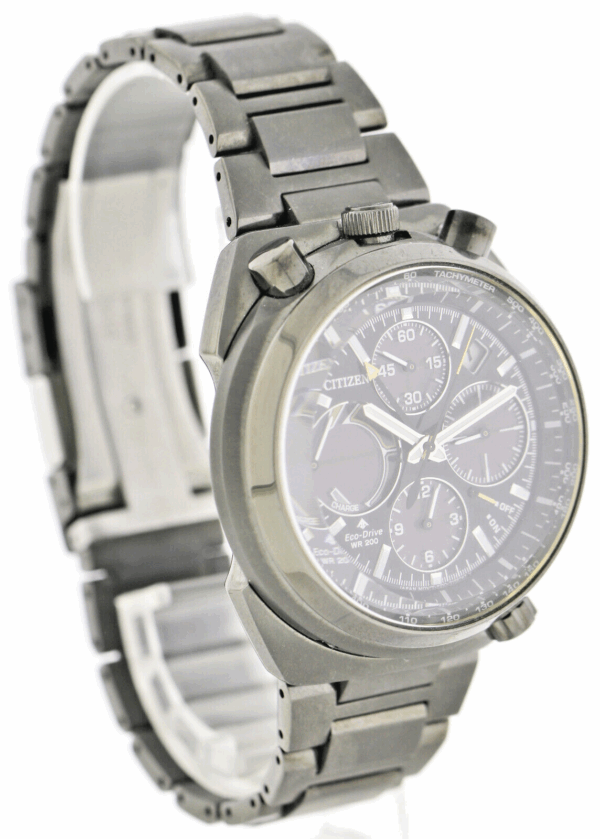 Citizen Eco Drive BULLHEAD WR200Herren- Alarm- Chronograph Ref. E210-S116520 – Bild 3